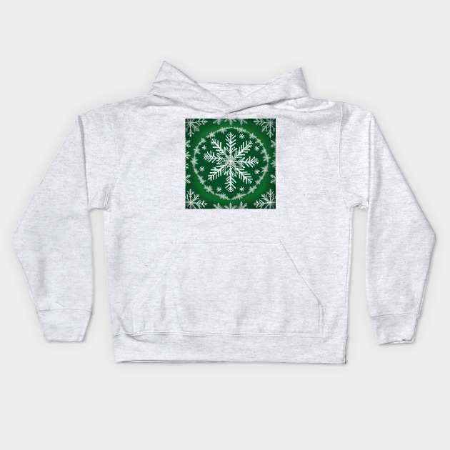 Snowflake Kids Hoodie by FineArtworld7